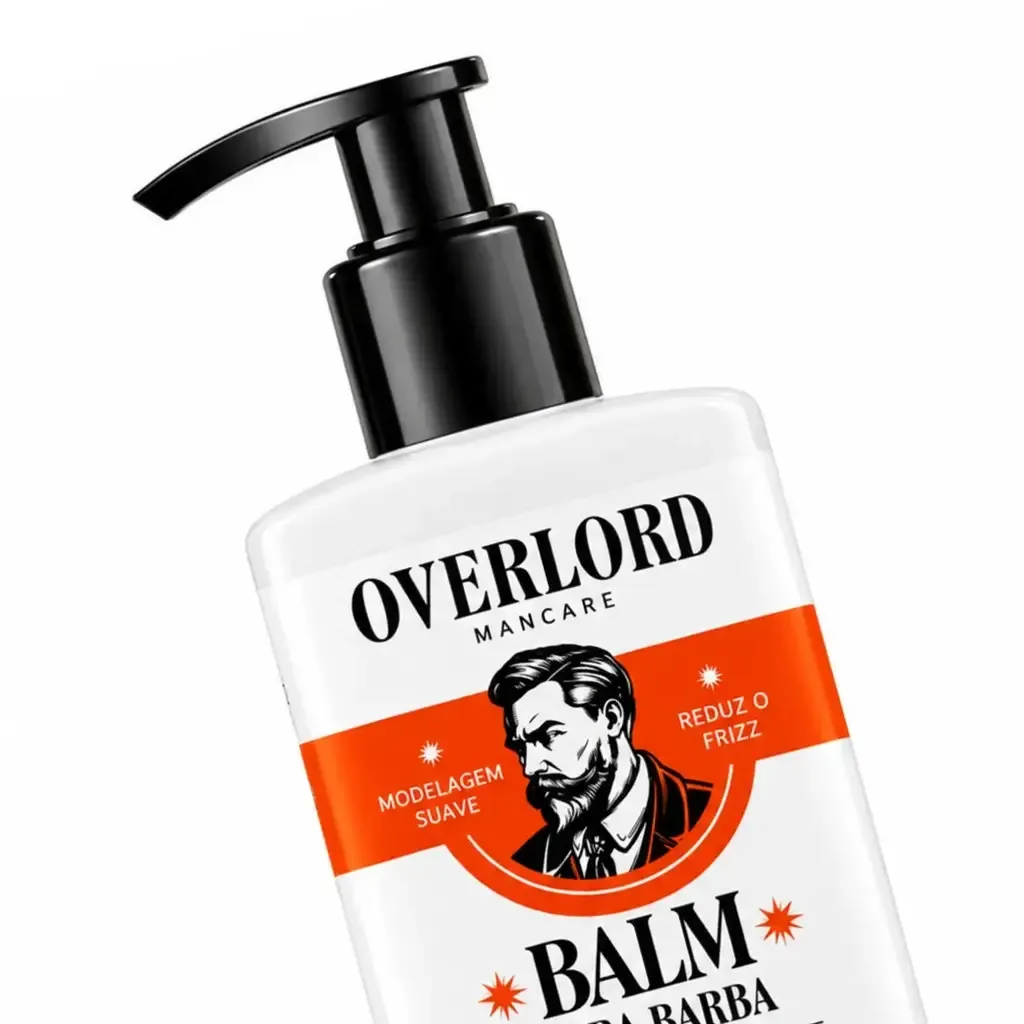 Balm para Barba 140ml Overlord Men Care, verso