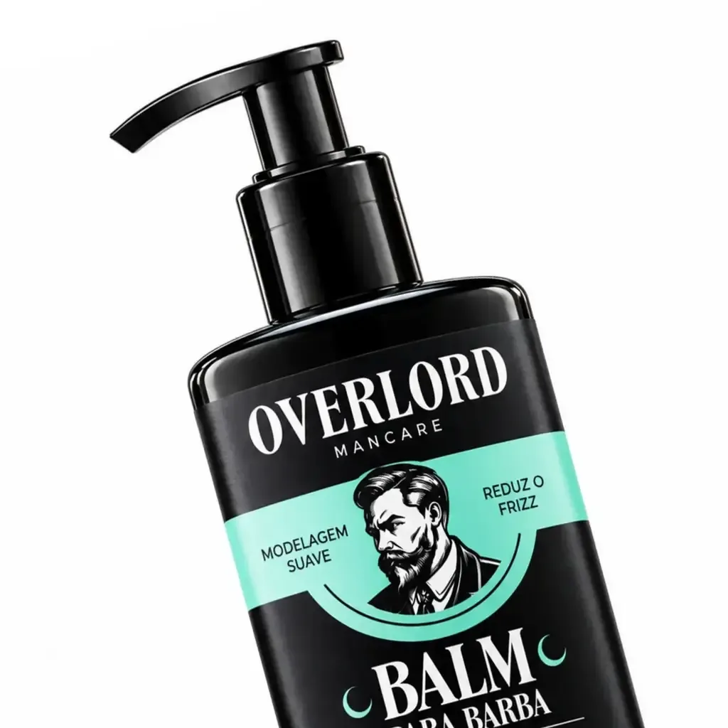 Balm para Barba De Nuit 140ml Overlord Men Care, verso