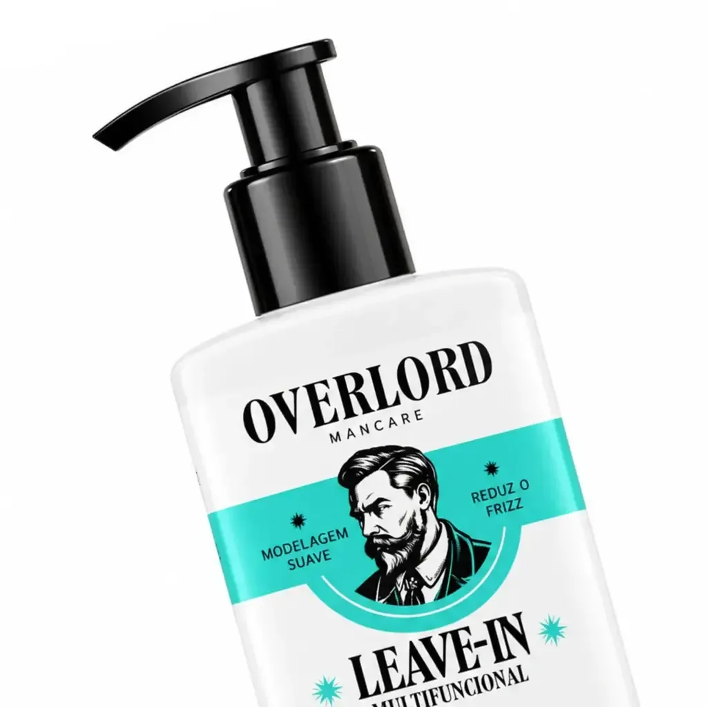 Leave-in 4 em 1 140ml Overlord Men Care, verso