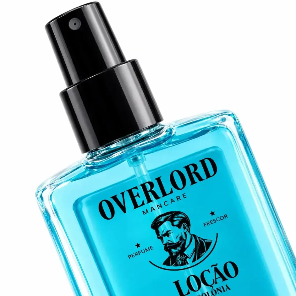 Loção Pós Barba 140ml Overlord Men Care, verso